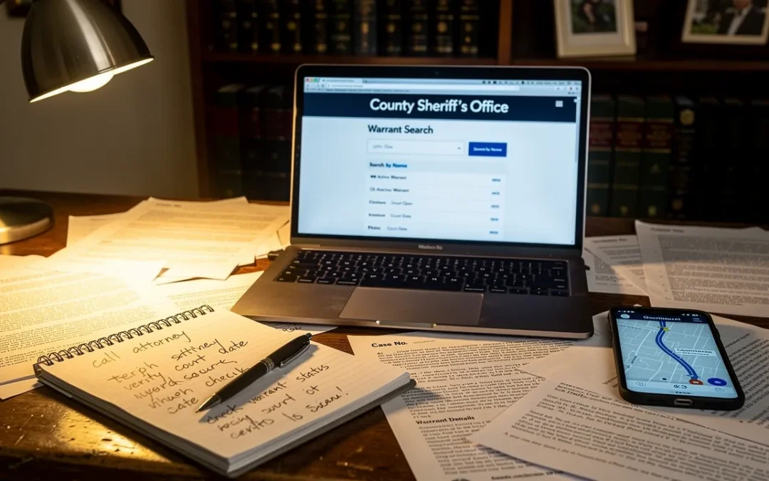 How Do I Know I Have a Warrant? Steps to Find Out Now