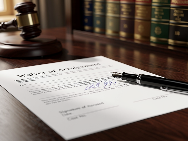 understanding-waiver-of-arraignment-meaning-in-criminal-law